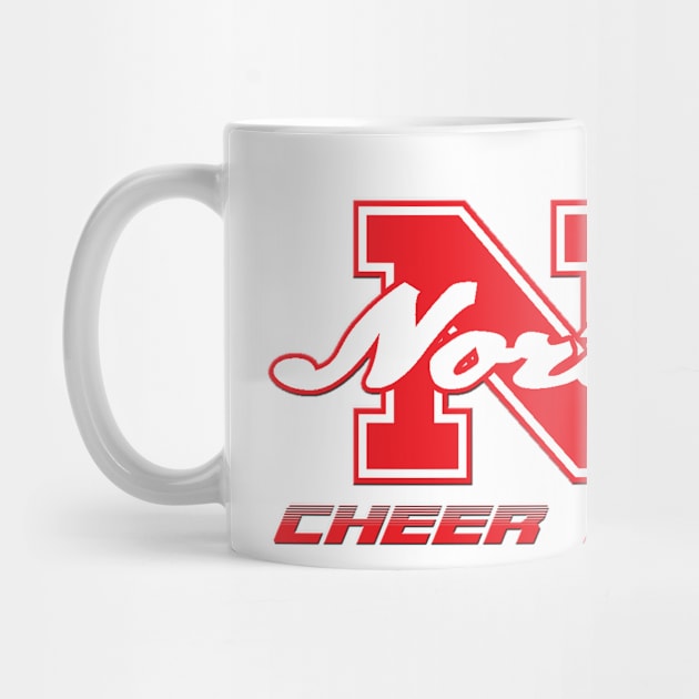 North Attleboro Cheer mom by ArmChairQBGraphics